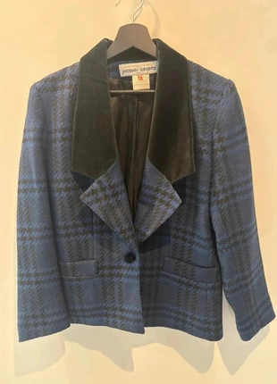 Blazer vintage à carreaux Jacques Gevertz | Taille 38 | Très bon état, brand: Vintage Dressing, condition: Very good, size: M / 38 / 10, €30.00, €32.20 includes Buyer Protection