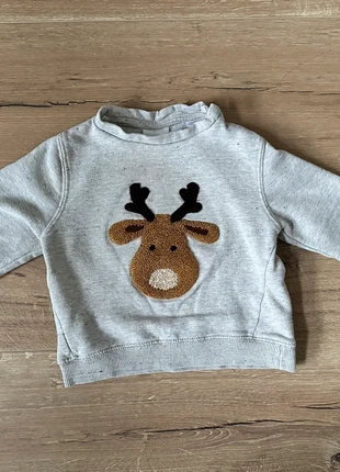 Pull Noël renne Zara, marque: Zara, état: Très bon état, taille: 12-18 mois / 80 cm, 3,00 €, 3,85 € Protection acheteurs incluse