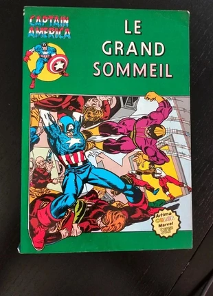 Captain America album n°10 Le grand sommeil paru aux éditions Arédit en avril 1980, état: Très bon état, 3,50 €, 4,38 € Protection acheteurs (Pro) incluse