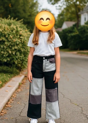 🥰Jeans Pattes d’eph Shein Taille 12ans 🥰, marque: Shein, état: Très bon état, taille: 12 ans / 152 cm, 10,00 €, 11,20 € Protection acheteurs (Pro) incluse