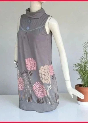 👗 Vestido gris de algodón – Lolitas y Lolos 👗, marque: LOLITAS & LOLOS, état: Très bon état, taille: L / 40 / 12, 12,00 €, 13,30 € Protection acheteurs incluse