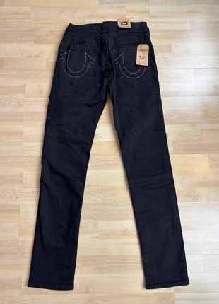 Jean/pant true religion noir denim relaxed skinny vintage Y2K avec logo brodé, taille 28/32, brand: True Religion, condizioni: Ottime, taglia: IT 38 | W28, €26.99, €29.04 include la Protezione acquisti Pro