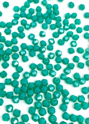 150 perles toupies en verre 4 mm, condition: Very good, €2.80, €3.64 includes Buyer Protection