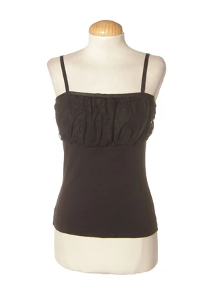 black y2k 2000s tank top, brand: Vintage Dressing, condizioni: Ottime, taglia: M / IT 42 / EU 38, €23.00, €24.85 include la Protezione acquisti