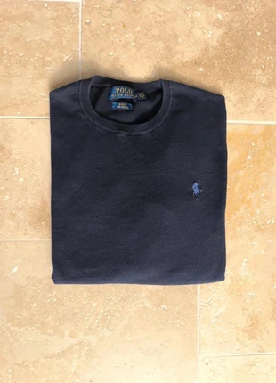 Pull col rond Polo Ralph Lauren M marine logo bleu excellent état, marque: Ralph Lauren, état: Très bon état, taille: M, 40,49 €, 43,21 € Protection acheteurs (Pro) incluse