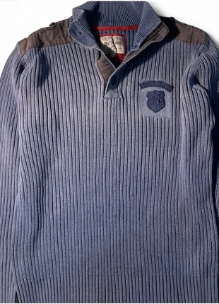 Pull Zippée Bleu Ciel Angelo litrico Goods 1971 - Taille L, marca: Vintage Dressing, estado: Muito bom, tamanho: L, €10.00, €11.20 inclui Proteção do Comprador