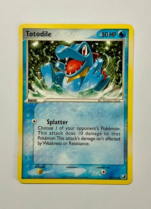 Totodile - UF 78/115 - Ex Unseen Forces - vintage eng - Fukuda, brand: Pokémon, condizioni: Ottime, €2.45, €3.27 include la Protezione acquisti