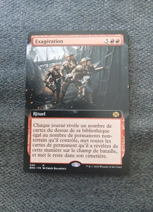 Exagération / full art, marque: Wizards of the Coast, état: Très bon état, 1,50 €, 2,28 € Protection acheteurs incluse