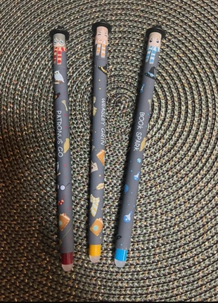 Lot de 3 stylos effaçables thème Harry Potter, marca: Harry Potter, estado: Muito bom, €40.00, €42.70 inclui Proteção do Comprador