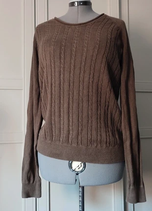 Jersey marrón invierno clásico formal manga larga de abrigo algodón xxl 44 16 3xl 46 18, marque: Local, état: Très bon état, taille: XXL / 44 / 16, 3,50 €, 4,38 € Protection acheteurs incluse