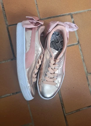 🌷 basket à lacets élastique, taille 36, puma, rose, très bon état 🌷, marke: Puma, zustand: Sehr gut, größe: 36, 20,95 €, 22,70 € inklusive Vinted-Käuferschutz