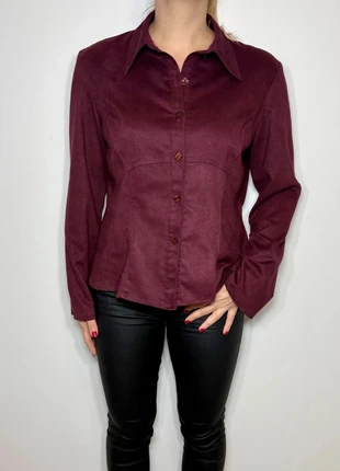 Chemise en suède vintage, marque: Burton, état: Bon état, taille: L / 40 / 12, 8,00 €, 9,10 € Protection acheteurs incluse