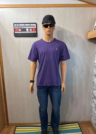 Magnifique t-shirt col en V Ralph Lauren taille L violet . #31, marque: Ralph Lauren, état: Très bon état, taille: L, 10,00 €, 11,20 € Protection acheteurs (Pro) incluse