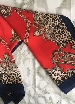 Foulard carré tendance léopard, condition: New without tags, €5.00, €5.95 includes Buyer Protection