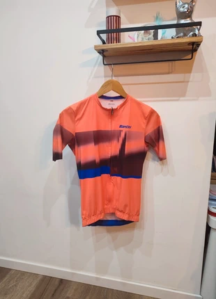 Maillot de vélo cyclisme santini, marque: Santini, état: Très bon état, taille: M, 24,99 €, 26,94 € Protection acheteurs incluse