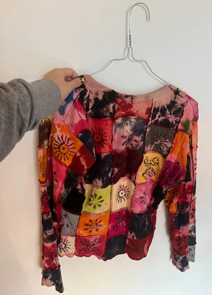 maglia vintage multicolore colorata haut pull y2k fucsia arancio, brand: Vintage Dressing, condizioni: Ottime, taglia: S / IT 40 / EU 36, €6.00, €7.00 include la Protezione acquisti