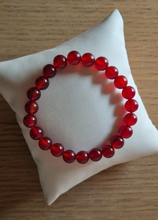 Braccialetto Pietra Naturale Rossa Cornalina, marque: Naturale, état: Neuf sans étiquette, 12,00 €, 13,30 € Protection acheteurs incluse