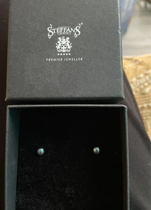Sliver pearl earrings/ new in box, brand: Pearl, condition: New without tags, £5.00, £5.95 includes Buyer Protection