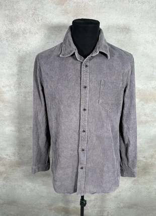 Robe Vintage En Velours Côtelé / Corduroy Polo Mano gris lavande texturé taille M, brand: Vintage Dressing, condition: Very good, size: M, €20.00, €21.70 includes Buyer Protection Pro