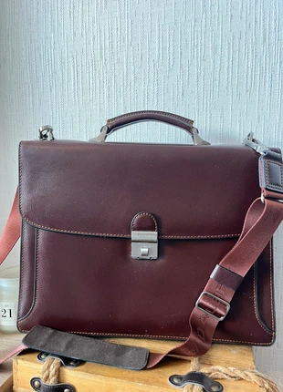 Mallette porte-documents DALERY en cuir marron chocolat, brand: Dalery, condition: Very good, €18.00, €19.60 includes Buyer Protection Pro