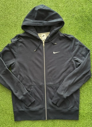 Felpa zip Nike blu navy zipper hoodie air fleece max tech, marca: Nike, estado: Muy bueno, tamaño: L, 16,00 €, 17,50 € Protección al comprador incluida