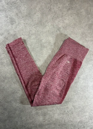 Legging Gymshark seamless bordeaux (XS), merk: Gymshark, staat: Heel goed, maat: XS / 34 / 6, € 18,00, € 19,60 inclusief Kopersbescherming