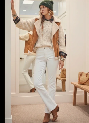 Jeans Pantaloni a Zampa, marque: Yessica, état: Très bon état, taille: S / 36 / 8, 5,00 €, 5,95 € Protection acheteurs incluse