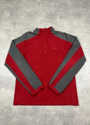Polaire manche longue 1/4 zippée homme The North Face TKA 100 bordeaux/gris - Taille M, merk: The North Face, staat: Heel goed, maat: M, € 26,00, € 28,00 inclusief Kopersbescherming