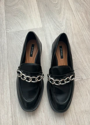 Mocassins noirs neufs 37 Stradivarius, marque: Stradivarius, état: Neuf sans étiquette, taille: 37, 10,00 €, 11,20 € Protection acheteurs incluse