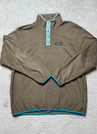 Polaire zip Patagonia marron claire, bleu, noir, blanc brodé homme L en très bon état, merk: Patagonia, staat: Heel goed, maat: L, € 40,00, € 42,70 inclusief Kopersbescherming Pro