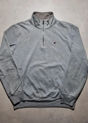 Pull 1/4zip Halfzip col camionneur Champion / Gris / Homme / Taille M, marque: Champion, état: Bon état, taille: M, 12,00 €, 13,30 € Protection acheteurs incluse