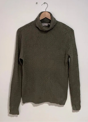 Pull col roulé en maille Vintage Dressing kaki - L Femme, brand: Vintage Dressing, condizioni: Ottime, taglia: L / IT 44 / EU 40, €6.00, €7.00 include la Protezione acquisti