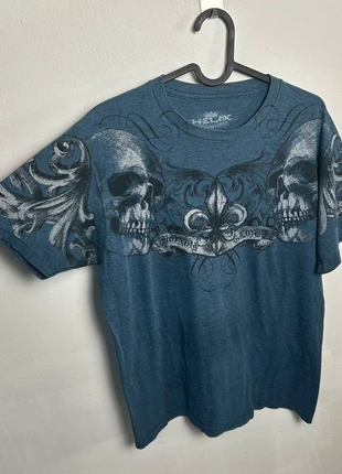 Helix Y2K Skull Graphic Tee M Grunge, brand: Helix, condizioni: Ottime, taglia: M, €27.95, €30.05 include la Protezione acquisti Pro