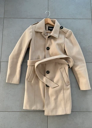 Manteau ONLY beige femme, marque: ONLY, état: Très bon état, taille: S / 36 / 8, 8,00 €, 9,10 € Protection acheteurs incluse