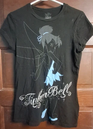 Disney Tinkerbell short-sleeve shirt., brand: Disney, condition: Very good, size: L, $3.00, $3.85 includes Buyer Protection