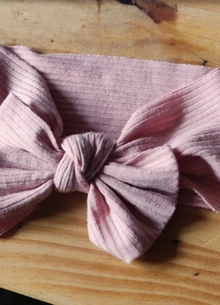 Bandeau bébé fille/enfant rose avec noeud papillon - Très bon état, estado: Muito bom, tamanho: Tamanho único, €1.99, €2.79 inclui Proteção do Comprador
