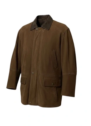 Manteau marron en pur cuir 1975 très vintage Homme - Taille 56 (FR XL)., marke: Vintage Dressing, zustand: Sehr gut, größe: XL, 20,00 €, 21,70 € inklusive Vinted-Käuferschutz