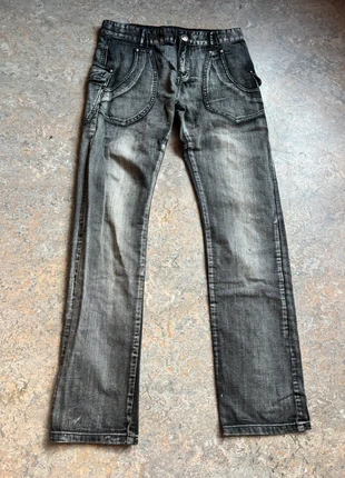 Y2K black pants jeans, marke: y2k, zustand: Sehr gut, größe: S / 36 / 8, 7,00 €, 8,05 € inklusive Vinted-Käuferschutz