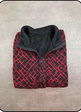 Veste polaire réversible Style & Co Sport rouge et noire à motifs géométriques – taille XL femme, marke: style & co., zustand: Sehr gut, größe: XL / 42 / 14, 17,00 €, 18,55 € inklusive Vinted-Käuferschutz