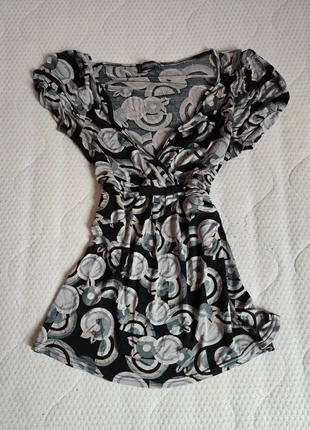 Top cache coeur motifs vintage Y2K coquette, brand: COQUETTE, condition: Very good, size: S / 36 / 8, €7.50, €8.58 includes Buyer Protection