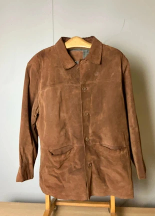 Chaqueta Marrón Vintage de Cuero Real | Estilo Retro Oversize 80s Talla, brand: Leathertex, condizioni: Ottime, taglia: L, €30.00, €32.20 include la Protezione acquisti