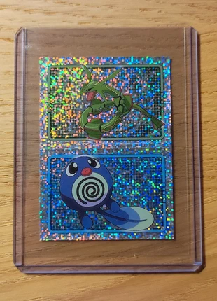 Sticker Holo Pokémon Merlin Ultimate Sticker Collection - Serie 7 - Rayquaza/Poliwag 384-60 - 2005, brand: Pokémon, condizioni: Ottime, €16.00, €17.50 include la Protezione acquisti