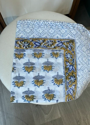 Foulard indien block print 56*56, marke: cotignac, zustand: Neu, mit Etikett, 13,00 €, 14,35 € beinhaltet Vinted-Käuferschutz Pro
