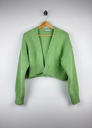 Cardigan verde pastel estilo vintage de ZARA S, marque: Zara, état: Neuf sans étiquette, taille: S / 36 / 8, 12,00 €, 13,30 € Protection acheteurs incluse