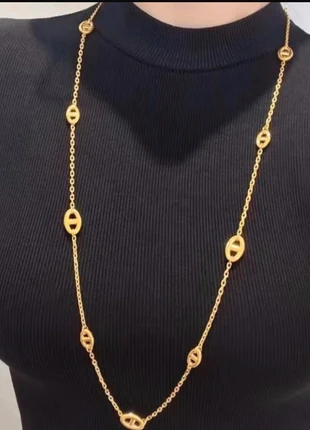 Sautoir maille marine, marque: reeva jewelry, état: Neuf avec étiquette, 9,99 €, 11,19 € Protection acheteurs incluse