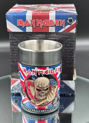 Iron Maiden Shot Glass 7cm, brand: Iron Maiden, condition: New, £15.99, £17.49 includes Buyer Protection Pro