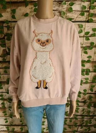 🌸Sweat Rose Velours Lama Undiz Taille 36🌸, merk: Undiz, staat: Heel goed, maat: S / 36 / 8, € 4,00, € 4,90 inclusief Kopersbescherming Pro