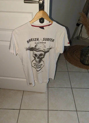 Tee-shirt Breizh surfeur, marca: esprit breton, estado: Bueno, tamaño: S, 1,00 €, 1,75 € Protección al comprador incluida