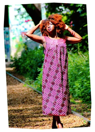 Robe en wax cabas longue, marque: Africa, état: Très bon état, taille: M / 38 / 10, 33,00 €, 35,35 € Protection acheteurs (Pro) incluse