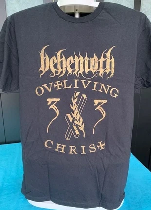 T-shirt Behemoth 33 Laurel – Taille M - Neuf – Officiel Merchandising, merk: Behemoth, staat: Nieuw zonder prijskaartje, maat: M, € 25,00, € 26,95 inclusief Kopersbescherming Pro